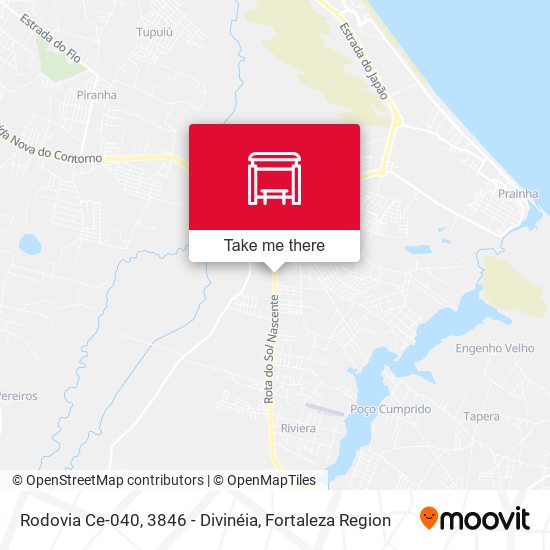 Rodovia Ce-040, 3846 - Divinéia map