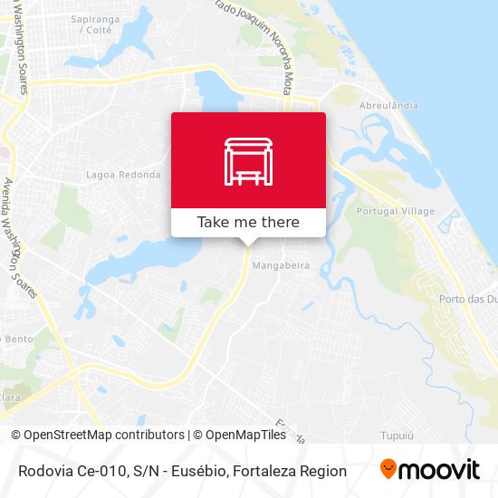 Rodovia Ce-010, S/N - Eusébio map
