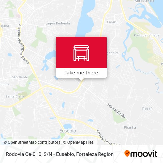 Rodovia Ce-010, S/N - Eusébio map