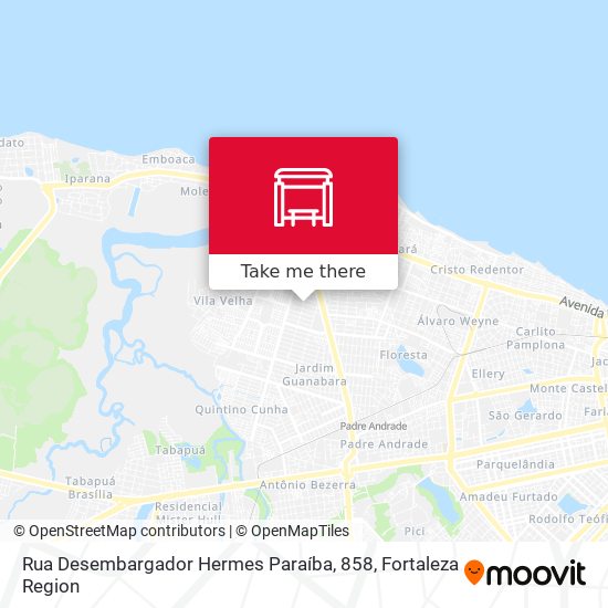 Rua Desembargador Hermes Paraíba, 858 map