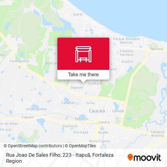 Rua Joao De Sales Filho, 223 - Itapuã map