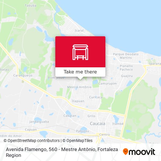 Avenida Flamengo, 560 - Mestre Antônio map