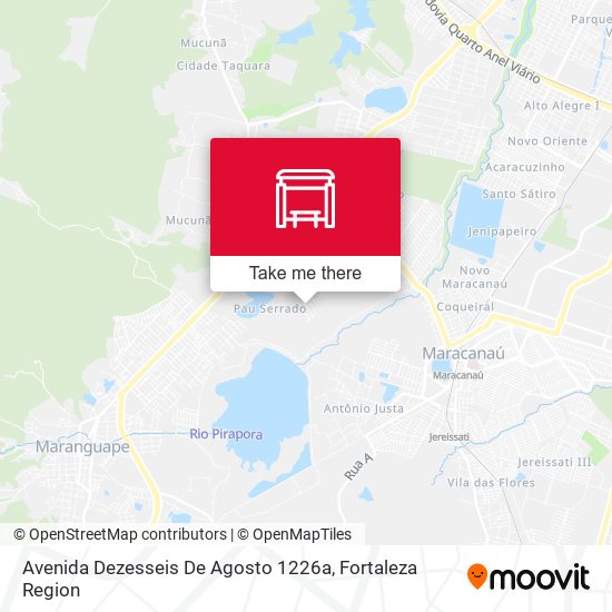 Avenida Dezesseis De Agosto 1226a map