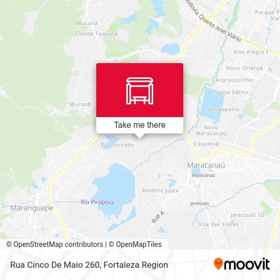 Rua Cinco De Maio 260 map