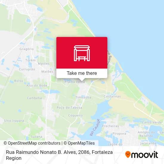 Rua Raimundo Nonato B. Alves, 2086 map