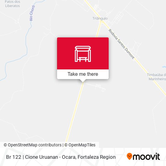 Br 122 | Cione Uruanan - Ocara map
