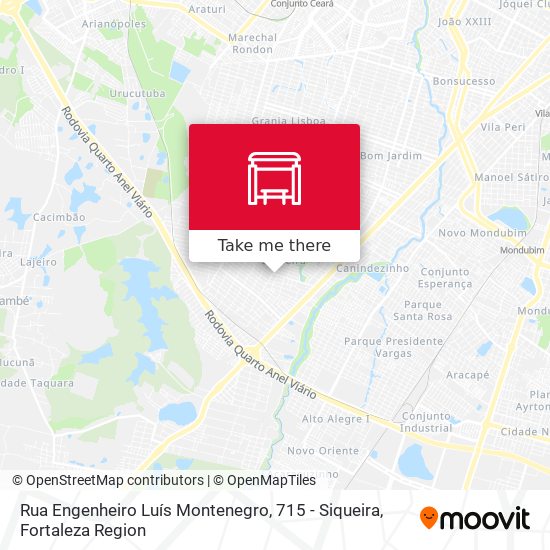 Rua Engenheiro Luís Montenegro, 715 - Siqueira map