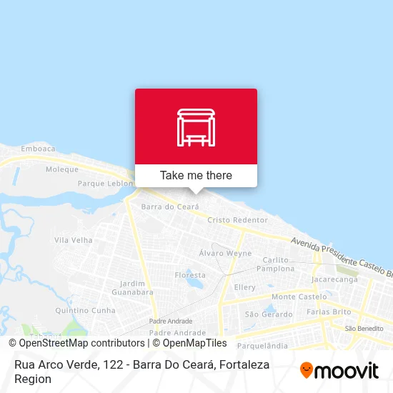 Rua Arco Verde, 122 - Barra Do Ceará map