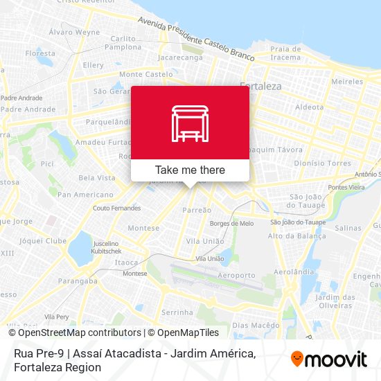 Rua Pre-9 | Assaí Atacadista - Jardim América map