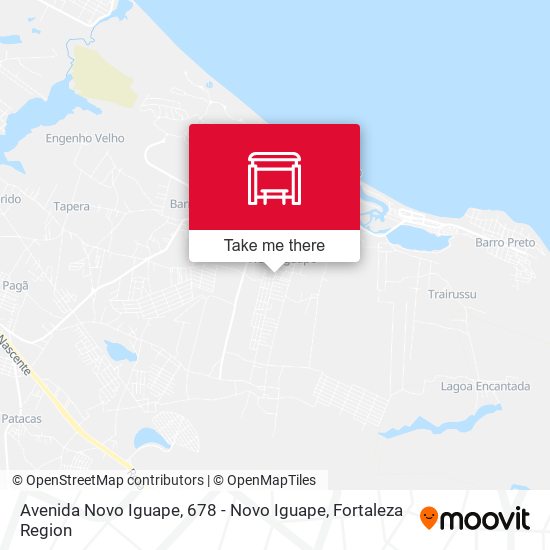 Avenida Novo Iguape, 678 - Novo Iguape map