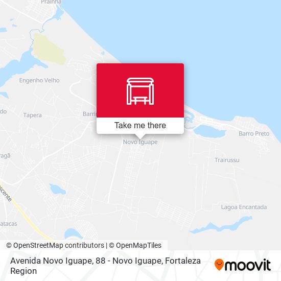 Avenida Novo Iguape, 88 - Novo Iguape map