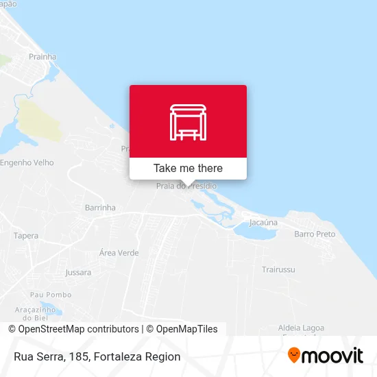 Rua Serra, 185 map