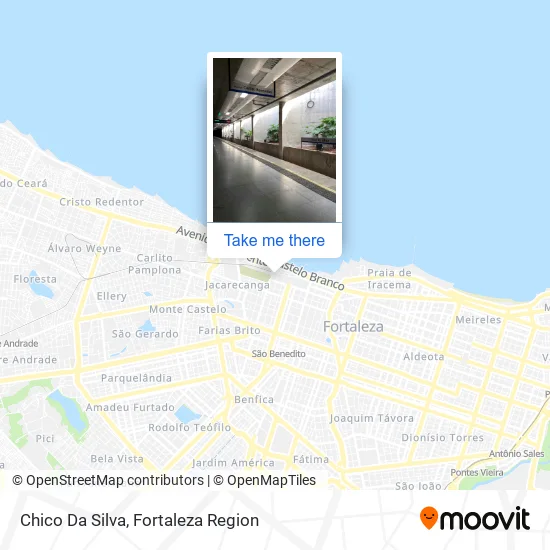 Chico Da Silva map