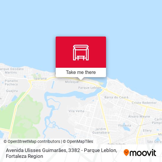 Avenida Ulisses Guimarães, 3382 - Parque Leblon map