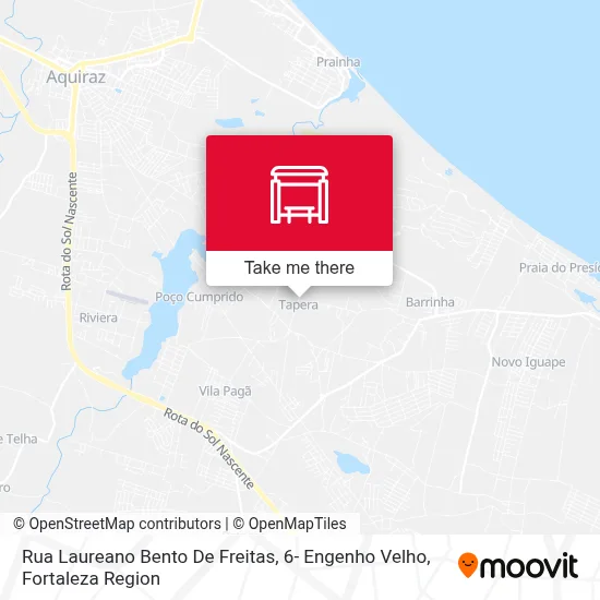 Rua Laureano Bento De Freitas, 6- Engenho Velho map