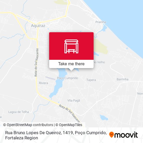 Rua Bruno Lopes De Queiroz, 1419, Poço Cumprido map
