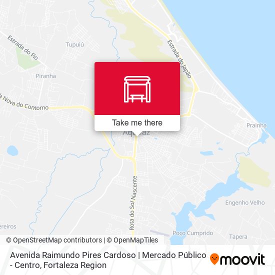 Avenida Raimundo Pires Cardoso | Mercado Público - Centro map