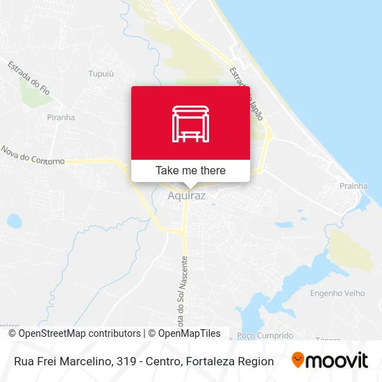 Rua Frei Marcelino, 319 - Centro map