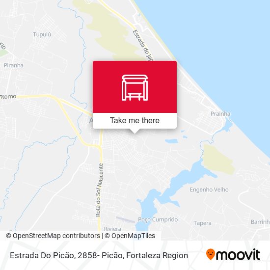 Estrada Do Picão, 2858- Picão map