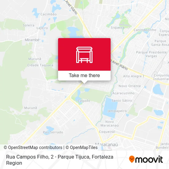 Rua Campos Filho, 2 - Parque Tijuca map