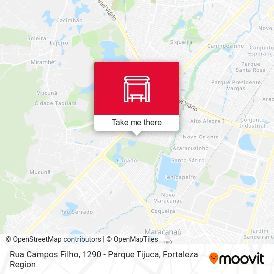 Rua Campos Filho, 1290 - Parque Tijuca map