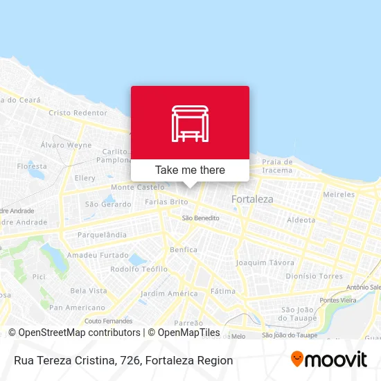 Rua Tereza Cristina, 726 map