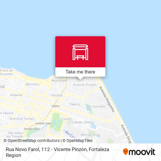 Rua Novo Farol, 112 - Vicente Pinzón map