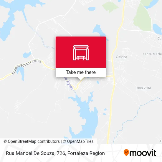 Rua Manoel De Souza, 726 map