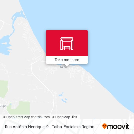 Rua Antônio Henrique, 9 - Taíba map