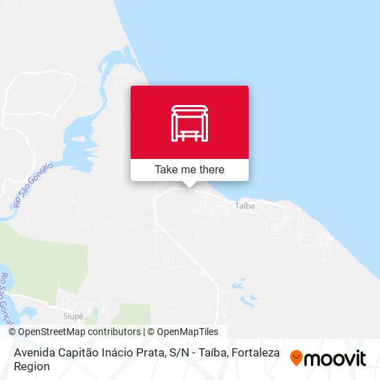 Avenida Capitão Inácio Prata, S / N - Taíba map