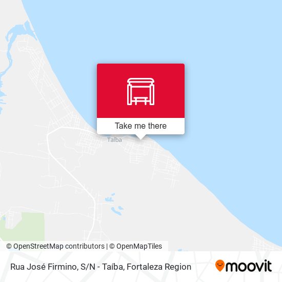 Rua José Firmino, S/N - Taíba map