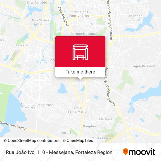 Rua João Ivo, 110 - Messejana map