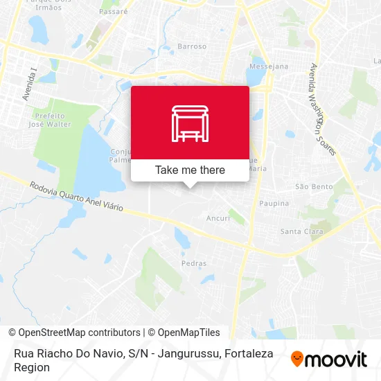 Rua Riacho Do Navio, S / N - Jangurussu map