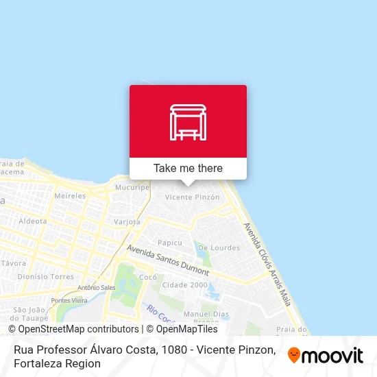 Rua Professor Álvaro Costa, 1080 - Vicente Pinzon map