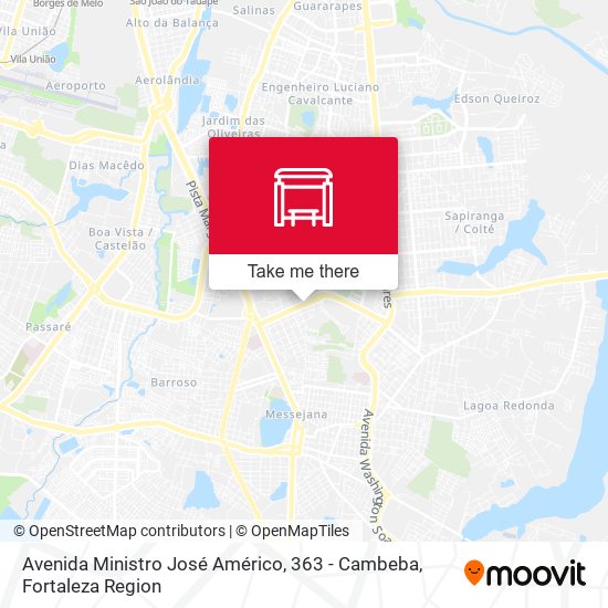 Avenida Ministro José Américo, 363 - Cambeba map
