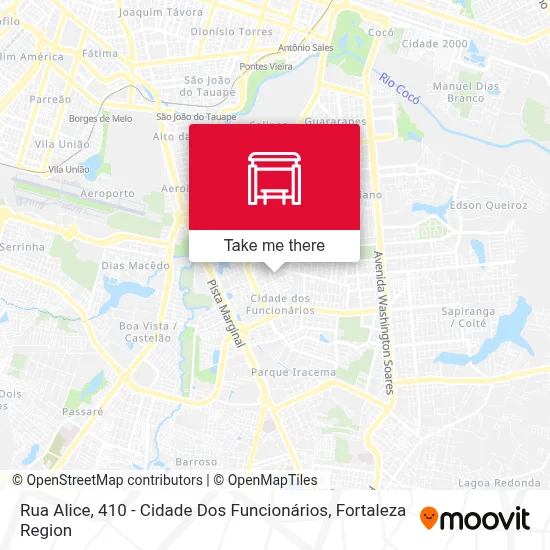 Rua Alice, 410 - Cidade Dos Funcionários map