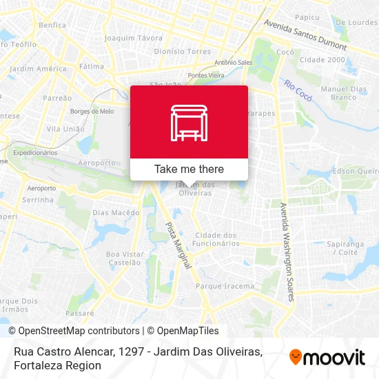 Rua Castro Alencar, 1297 - Jardim Das Oliveiras map