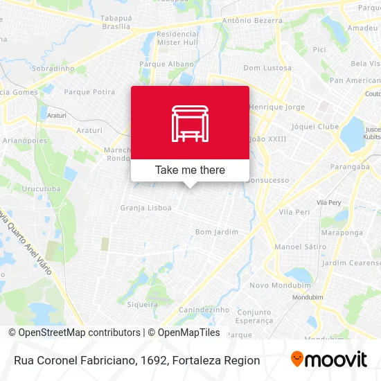 Rua Coronel Fabriciano, 1692 map