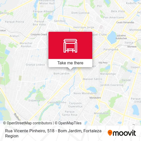 Rua Vicente Pinheiro, 518 - Bom Jardim map