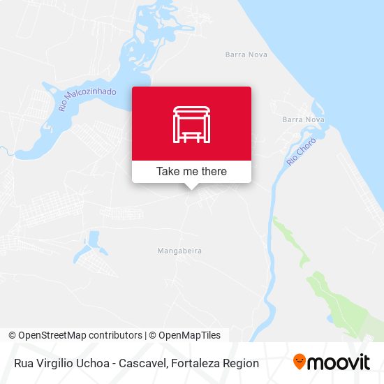 Rua Virgilio Uchoa - Cascavel map