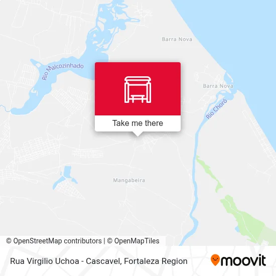 Rua Virgilio Uchoa - Cascavel map