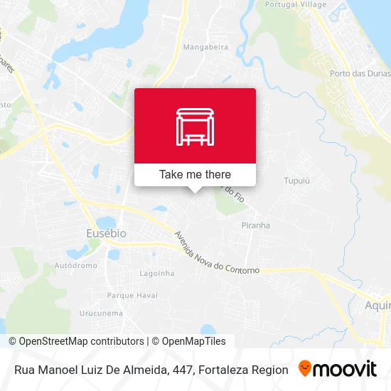 Rua Manoel Luiz De Almeida, 447 map