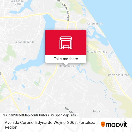 Avenida Coronel Edynardo Weyne, 2067 map