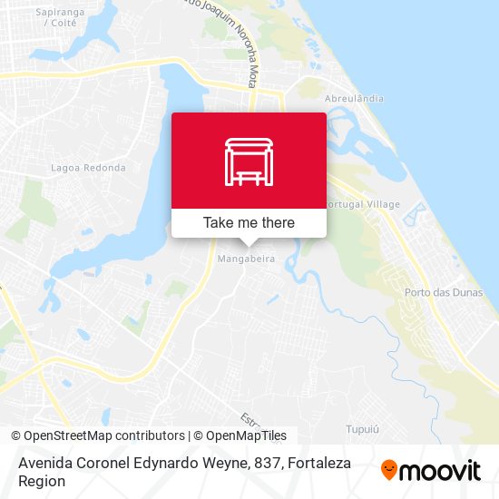 Avenida Coronel Edynardo Weyne, 837 map