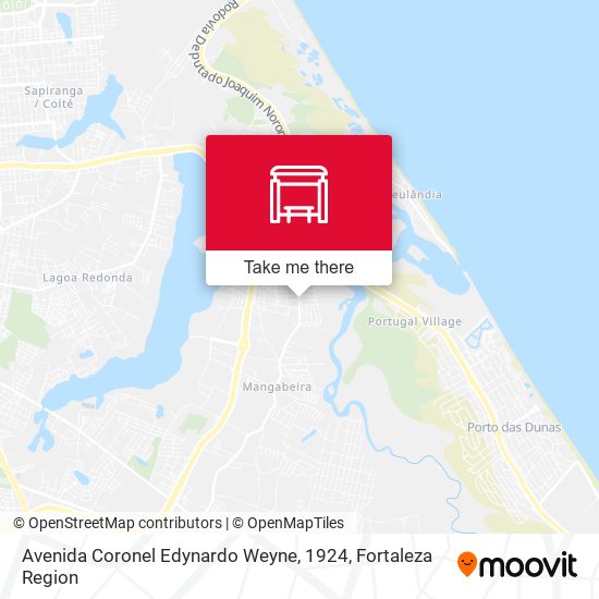Avenida Coronel Edynardo Weyne, 1924 map