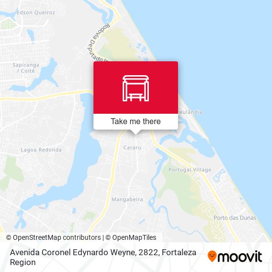 Avenida Coronel Edynardo Weyne, 2822 map