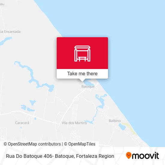 Rua Do Batoque 406- Batoque map