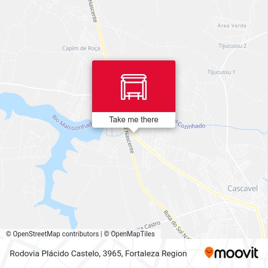 Rodovia Plácido Castelo, 3965 map