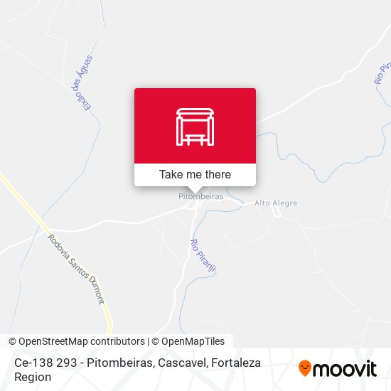 Ce-138 293 - Pitombeiras, Cascavel map