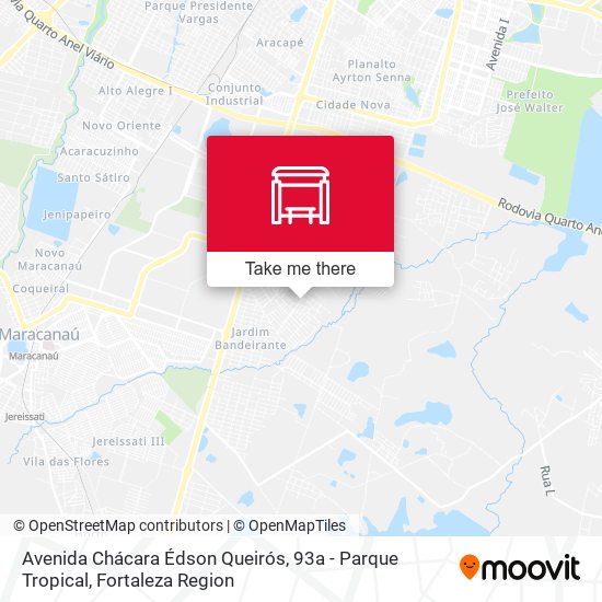 Avenida Chácara Édson Queirós, 93a - Parque Tropical map